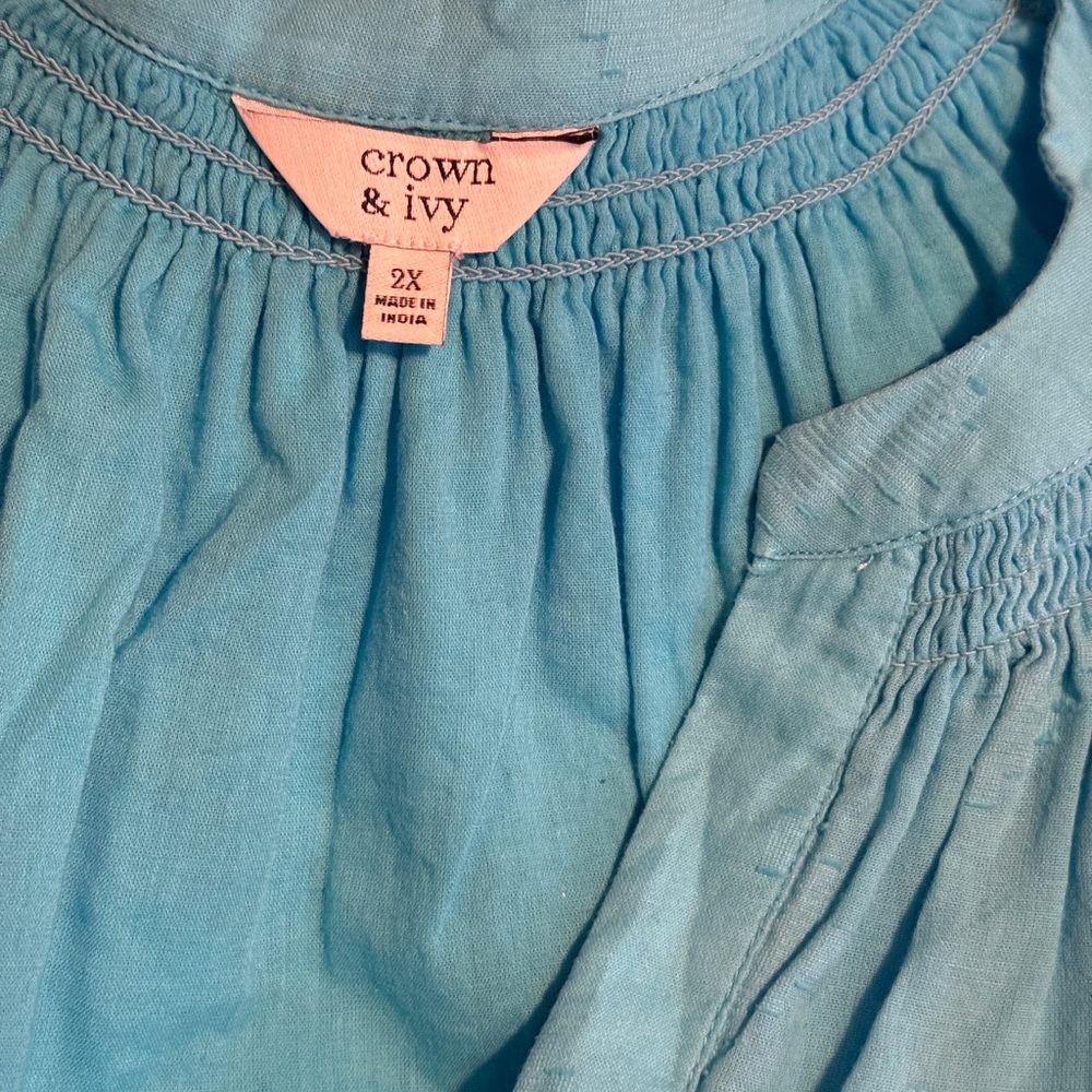 Blue Womans Dress - Picture 2 of 2